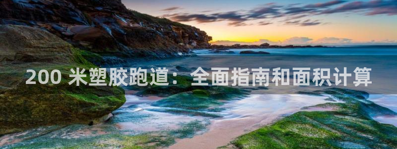 尊龙凯时最新平台登陆：200 米塑胶跑道：全面指南和面积计算