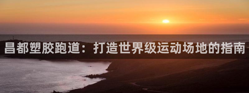 尊龙官网国际：昌都塑胶跑道：打造世界级运动场地的指南